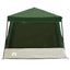 Camping Telt Sæt med tag 2 pcs Grøn Taffeta og Stof