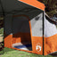Camping Telt Sæt med tag 2 pcs Orange Taffeta og Stof