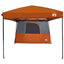 Camping Telt Sæt med tag 2 pcs Orange Taffeta og Stof