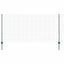 Eurohegn med stolpe 10 x 1,2 m PVC-belagt stål Grøn Mesh