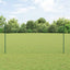 Eurohegn med stolpe 10 x 1,5 m PVC-belagt stål Grøn Mesh