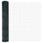 Eurohegn med stolpe 10 x 1,6 m PVC-belagt stål Grøn Mesh