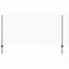 Eurohegn med stolpe 25 x 1,2 m PVC-belagt stål Grøn Mesh