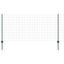 Eurohegn med stolpe 25 x 1 m PVC-belagt stål Grøn Mesh