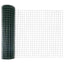 Eurohegn med stolpe 25 x 1 m PVC-belagt stål Grøn Mesh