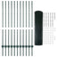 Eurohegn med stolpe 25 x 1,2 m PVC-belagt stål Grøn Mesh