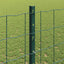 Eurohegn med stolpe 10 x 1,2 m PVC-belagt stål Grøn Mesh