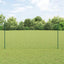Eurohegn med stolpe 10 x 1,6 m PVC-belagt stål Grøn Mesh