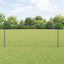Eurohegn med stolpe 25 x 1,2 m PVC-belagt stål Grå Mesh