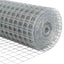Eurohegn med stolpe 25 x 0,6 m Galvaniseret stål Sølv Mesh