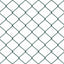 Kæde-link hegn med stolpe 25 x 1 m Galvaniseret stål Grøn Mesh