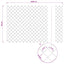 Kæde-link hegn med stolpe 25 x 0,8 m PVC-belagt stål Grå Mesh