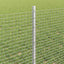 Svejsede trådhegn med stolper 25 x 0,6 m Galvaniseret stål Sølv