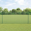 Svejsede trådhegn med stolper 10 x 1,4 m PVC-belagt stål Grøn