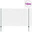 Svejsede trådhegn med stolper 10 x 1,6 m PVC-belagt stål Grøn