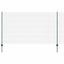 Svejsede trådhegn med stolper 25 x 1,4 m PVC-belagt stål Grøn