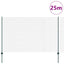 Svejsede trådhegn med stolper 25 x 1,5 m PVC-belagt stål Grøn