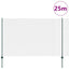 Svejsede trådhegn med stolper 25 x 1,6 m PVC-belagt stål Grøn