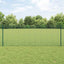 Svejsede trådhegn med stolper 50 x 0,8 m PVC-belagt stål Grøn