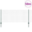 Svejsede trådhegn med stolper 50 x 1 m PVC-belagt stål Grøn