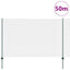 Svejsede trådhegn med stolper 50 x 1,5 m PVC-belagt stål Grøn