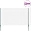 Svejsede trådhegn med stolper 50 x 1,5 m PVC-belagt stål Grøn