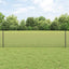 Svejsede trådhegn med stolper 50 x 0,5 m PVC-belagt stål Grå