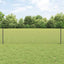 Svejsede trådhegn med stolper 50 x 0,5 m PVC-belagt stål Grå