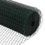 Svejset Trådhegn 10 x 0,4 m PVC-belagt stål Grøn Mesh