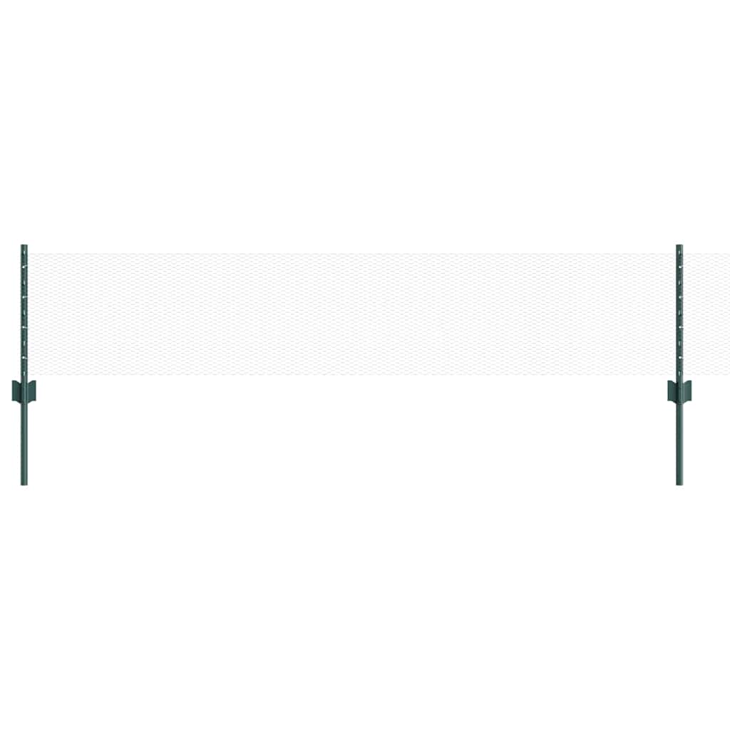 Svejset Trådhegn 10 x 0,4 m PVC-belagt stål Grøn Mesh