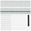 Sekskantet hegn med stolpe 100 x 1 m PVC-belagt stål Grøn Mesh