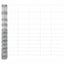 Udendørs Vildt Hegn med Stolper 25 x 1,4 m Galvaniseret stål
