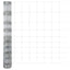 Udendørs Vildt Hegn med Stolper 50 x 1,2 m Galvaniseret stål