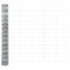 Udendørs Vildt Hegn med Stolper 50 x 1,4 m Galvaniseret stål