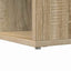 Hjørneskrivebord med hylde Sonoma eg 101,5 x 149,5 x 149,5 cm
