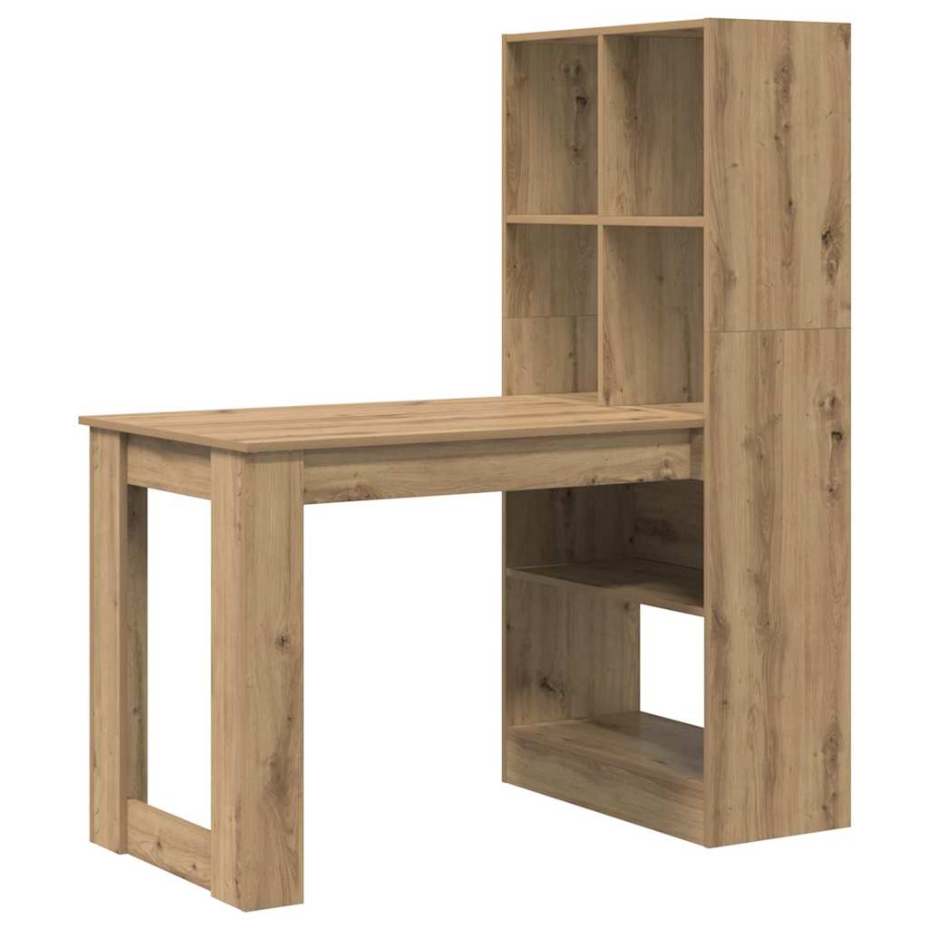 Bord Artisan Egetræ Konstrueret træ 122 x 67 x 145 cm
