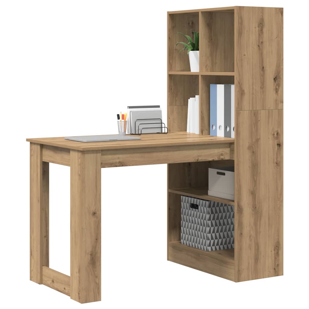 Bord Artisan Egetræ Konstrueret træ 122 x 67 x 145 cm