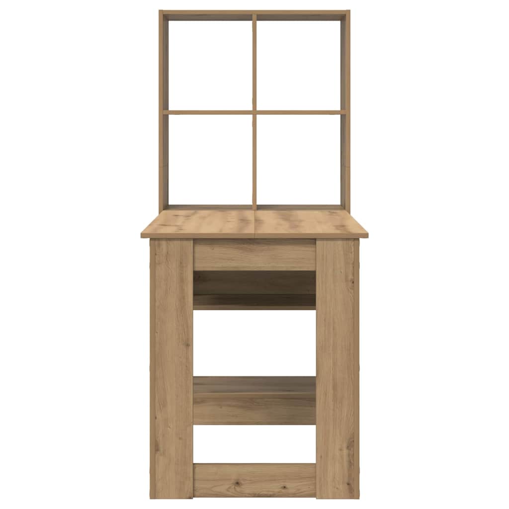 Bord Artisan Egetræ Konstrueret træ 122 x 67 x 145 cm