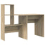 Bord med skuffe Sonoma eg 131,5 x 50 x 106,5 cm Konstrueret træ