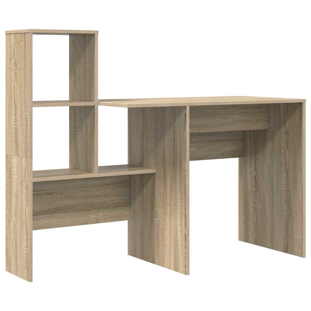 Bord med skuffe Sonoma eg 131,5 x 50 x 106,5 cm Konstrueret træ