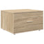 Bord med skuffe Sonoma eg 131,5 x 50 x 106,5 cm Konstrueret træ