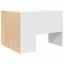 Hjørneskrivebord med skuffe Hvid 102 x 88 x 75 cm