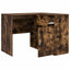 Hjørneskrivebord med skuffe Røget eg 102 x 88 x 75 cm