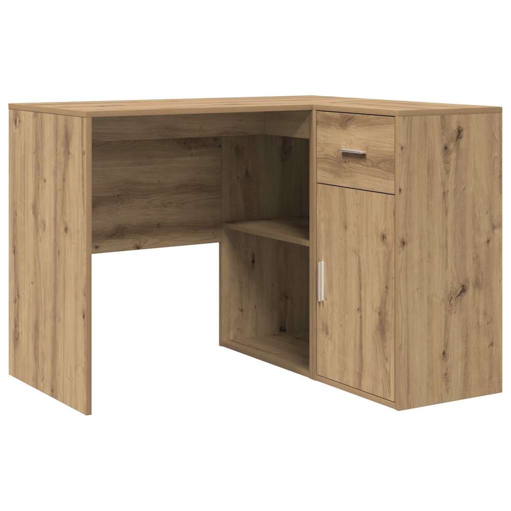 Hjørneskrivebord Artisan Egetræ 102 x 88 x 75 cm