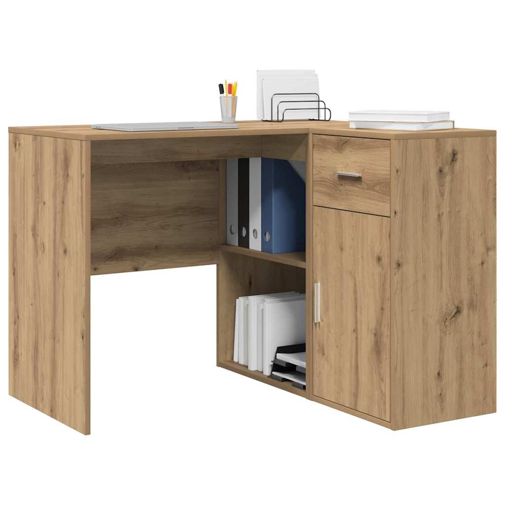 Hjørneskrivebord Artisan Egetræ 102 x 88 x 75 cm
