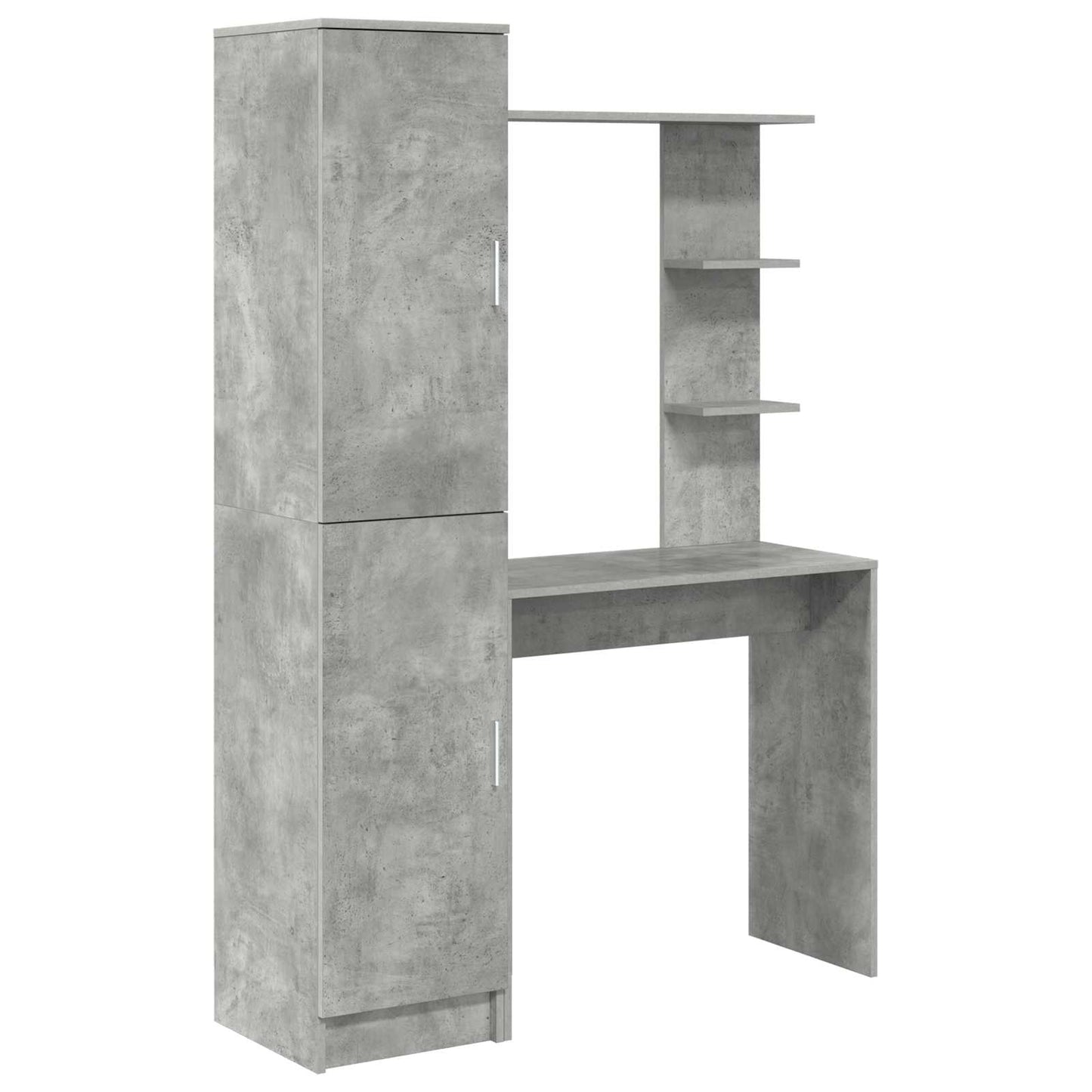 Bord 2 pcs Beton Grå