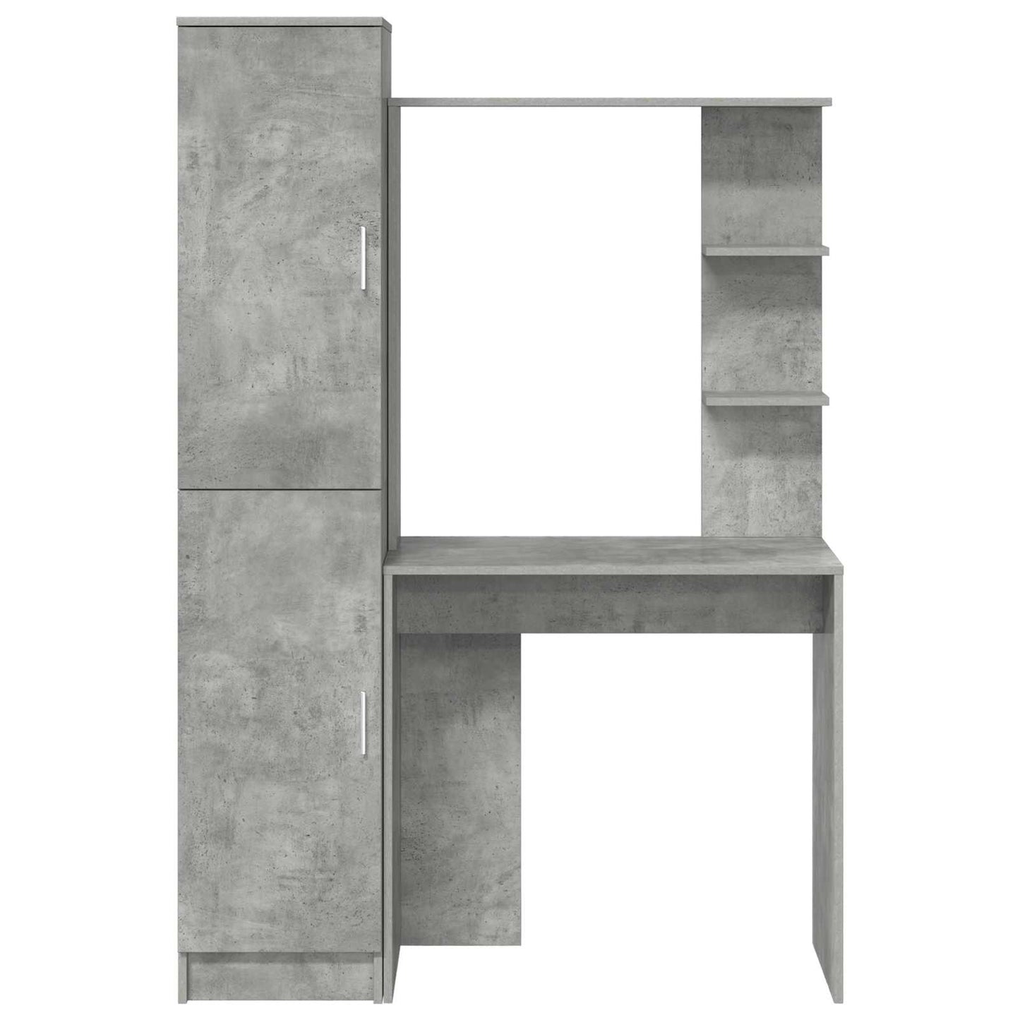 Bord 2 pcs Beton Grå