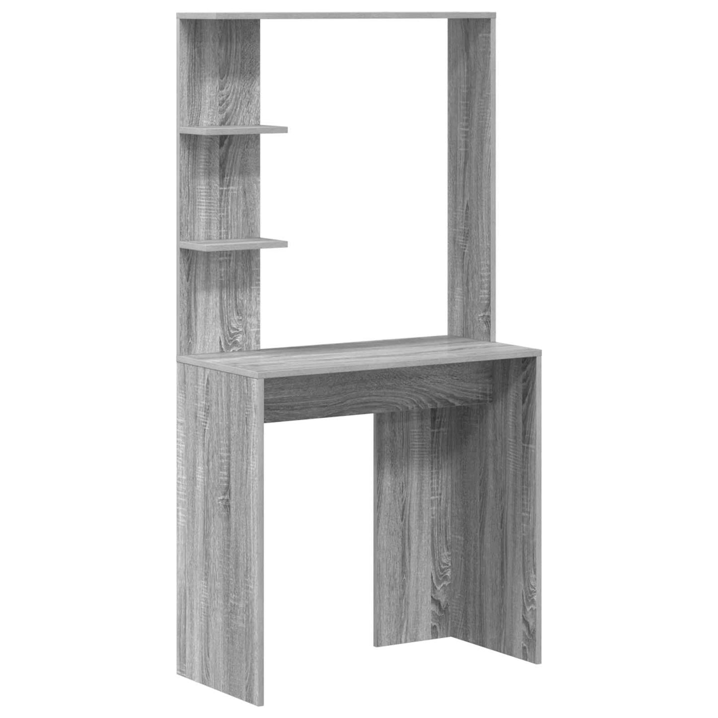 Bord 2 pcs Grå Sonoma