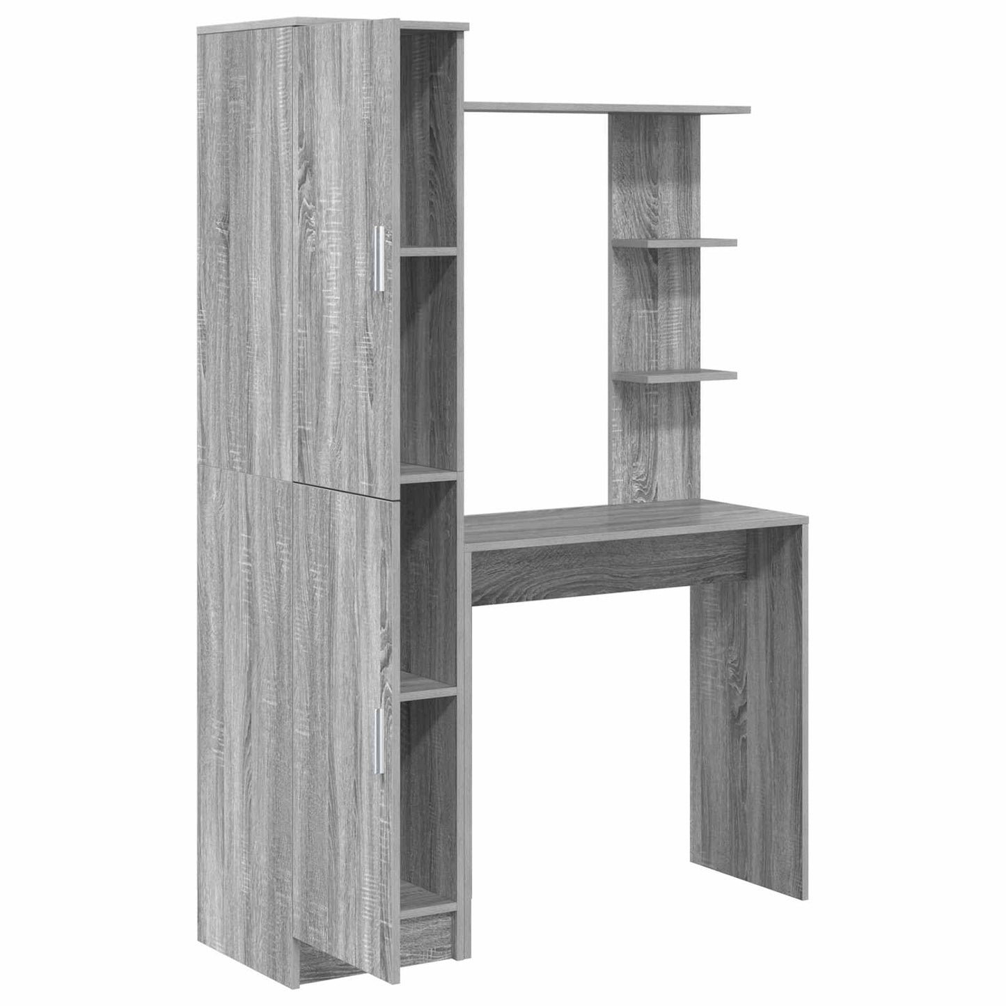 Bord 2 pcs Grå Sonoma