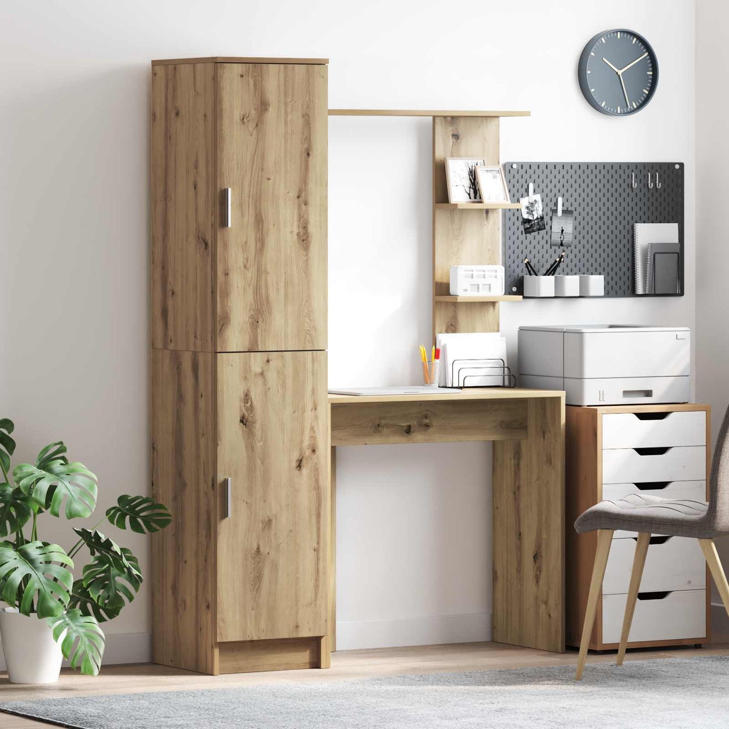 Bord Artisan Egetræ 113.5 x 39 x 168 cm 2 stk.